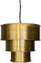 Plafondlamp DKD Home Decor Gouden Ijzer (42 x 42 x 41 cm)