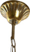 Plafondlamp DKD Home Decor Gouden Metaal Multicolour 40 W 50 W 24 x 24 x 42 cm