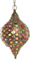 Plafondlamp DKD Home Decor Gouden Metaal Multicolour 40 W 50 W 24 x 24 x 42 cm