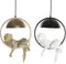 Plafondlamp DKD Home Decor Gouden Wit 220 V 50 W (29,5 x 20 x 44,5 cm) (2 Stuks)