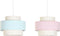Plafondlamp DKD Home Decor Groen Licht Roze 50 W (40 x 40 x 30 cm) (2 Stuks)