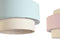 Plafondlamp DKD Home Decor Groen Licht Roze 50 W (40 x 40 x 30 cm) (2 Stuks)