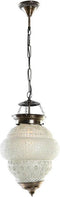Plafondlamp DKD Home Decor Kristal Metaal Wit 25 W (23 x 23 x 33 cm)