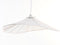 Plafondlamp DKD Home Decor Metaal Linnen Wit 50 W (68 x 68 x 21 cm)