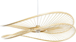Plafondlamp DKD Home Decor Natuurlijk Bamboe 50 W (70 x 65 x 23 cm)