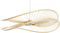 Plafondlamp DKD Home Decor Natuurlijk Bamboe 50 W (70 x 65 x 23 cm)