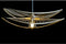 Plafondlamp DKD Home Decor Natuurlijk Bamboe 50 W (70 x 65 x 23 cm)