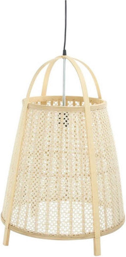 Plafondlamp DKD Home Decor Natuurlijk Crème 220 V 50 W (47 x 47 x 64 cm)