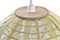 Plafondlamp DKD Home Decor Natuurlijk Gouden Bruin Bamboe 50 W (42 x 42 x 26 cm)