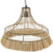 Plafondlamp DKD Home Decor Natuurlijk Metaal 40 W Jute (45 x 45 x 36 cm)