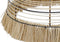 Plafondlamp DKD Home Decor Natuurlijk Metaal 40 W Jute (45 x 45 x 36 cm)