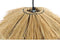 Plafondlamp DKD Home Decor Natuurlijk Metaal 40 W Jute (45 x 45 x 55 cm)