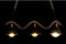 Plafondlamp DKD Home Decor Natuurlijk Zwart Metaal Touw 50 W (85 x 18 x 20 cm)