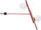 Plafondlamp DKD Home Decor Rood Zwart Gouden Wit (64 x 20 x 120 cm)