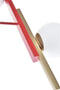 Plafondlamp DKD Home Decor Rood Zwart Gouden Wit (64 x 20 x 120 cm)