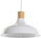 Plafondlamp DKD Home Decor Wit Bruin Metaal Pijnboom 50 W 35,5 x 35,5 x 21 cm