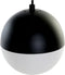 Plafondlamp DKD Home Decor Wit Zwart Metaal Kristal 220 V (40 x 40 x 80 cm)
