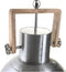 Plafondlamp DKD Home Decor Ziverachtig Zilver 50 W (40 x 40 x 47 cm)