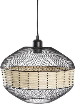 Plafondlamp DKD Home Decor Zwart Bruin 220 V 50 W (31 x 31 x 27 cm)