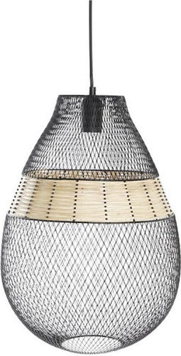 Plafondlamp DKD Home Decor Zwart Bruin 220 V 50 W (32 x 32 x 43 cm)