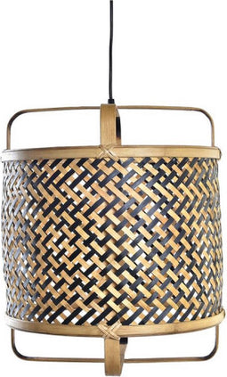 Plafondlamp DKD Home Decor Zwart Bruin 220 V 50 W (36 x 36 x 48 cm)