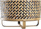 Plafondlamp DKD Home Decor Zwart Bruin 220 V 50 W (36 x 36 x 48 cm)