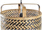Plafondlamp DKD Home Decor Zwart Bruin 220 V 50 W (36 x 36 x 48 cm)