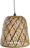 Plafondlamp DKD Home Decor Zwart Bruin 220 V 50 W (41 x 41 x 39 cm)