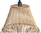 Plafondlamp DKD Home Decor Zwart Bruin 50 W (50 x 50 x 52 cm)