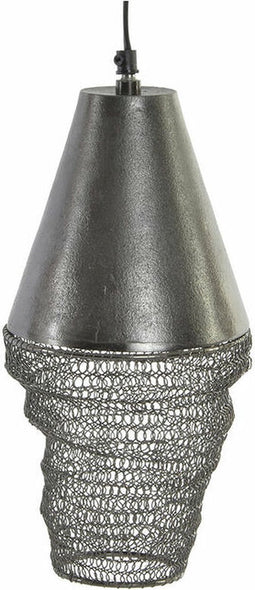 Plafondlamp DKD Home Decor Zwart Metaal (15 x 15 x 30 cm)