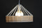 Plafondlamp DKD Home Decor Zwart Metaal Rotan 50 W (35 x 35 x 22 cm) (2 Stuks)