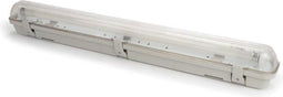PLAFONDLAMP MET T8-LEDLAMP - WATERDICHT - BUIS - 65.5 cm - NEUTRAALWIT