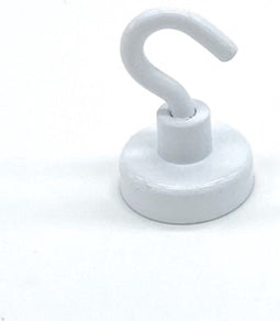 Plafondmagneet met haak wit 20 mm 2 kg - 80 stuks