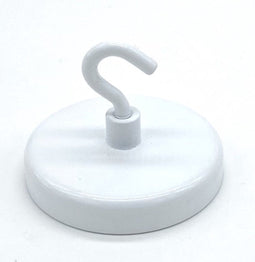 Plafondmagneet met haak wit 47 mm 18kg - 40 stuks