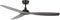 Plafondventilator Airfusion Moto Zwart Ø 132cm Incl. Afstandsbediening