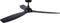 Plafondventilator Airfusion Moto Zwart Ø 132cm Incl. Afstandsbediening