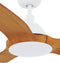 Plafondventilator Airfusion Type A White & Teak 152cm