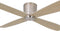 Plafondventilator Chroom Teak
