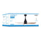 Plafondventilator met licht EDM Kattegat 1620 Lm Zwart 18 W