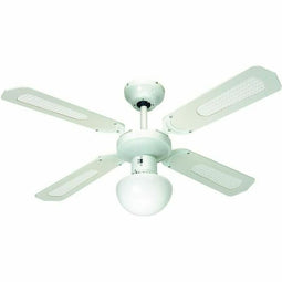 Plafondventilator met licht FARELEK BALI 50 W