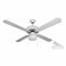 Plafondventilator met licht Orbegozo CL 08132 B 60 W Ø 132 cm Wit
