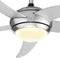 Plafondventilator Tristar VE-5815 - Ventilator met licht - Ultra Strong - Ceiling Fan met Timerfunctie en Afstandsbediening - 3 Instelbare Standen - Ø 112 cm - RVS