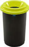 Plafor Eco Bin Prullenbak voor afvalscheiding - 50L – Set van 3, Blauw/Groen/Rood - Inclusief 5-delige Stickerset - Afvalbak voor gemakkelijk Afval Scheiden en Recycling - Afvalemmer - Vuilnisbak voor Huishouden, Keuken en Kantoor - Afvalbakken
