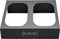 Plafor Prullenbak standaard 2x90L, metalen standaard voor 2 afvalbakken – afval scheiden, recycle, vuilnisbak,