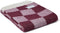 Plaid Bijou bordeauxrode - 150x183 - Nieuw Wol - Tweedmill UK