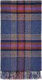 Plaid Christchurch Blauw - Shetland Lamswol - 140x185 - Bronte by Moon Scotland