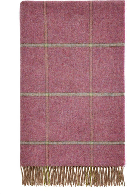 Plaid Country Kingham Heather - Shetland Lamswol - 140x185 - Bronte by Moon Scotland