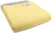 Plaid geel met lichtgrijs, 100% wol, Lemon Boa