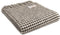 Plaid Houndstooth Grijs (Charcoal) - 150x183 - Nieuw Wol - Tweedmill UK