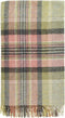 Plaid Kintyre Groen - Shetland Lamswol - 140x185 - Bronte by Moon Scotland